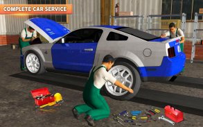 Gas Station & Car Service Mechanic Tow Truck Games screenshot 12