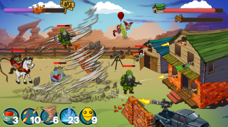 Zombie Ranch. Zombie games and defense screenshot 4