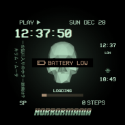 Animated Skull Watch Face screenshot 7