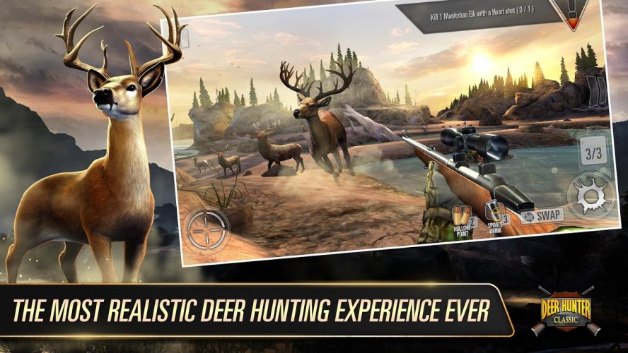 Deer hunter 4k