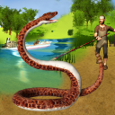 Hungry Anaconda الأفعى سيم 3D Icon