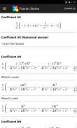 The Fourier series screenshot 1