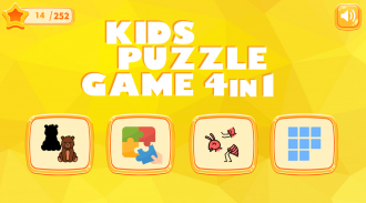 KidsPuzzle 4in1 -  Puzzle for children screenshot 4