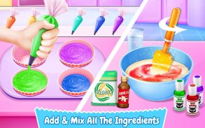 Cupcake Maker! Rainbow Chef screenshot 1