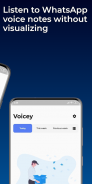 Voicey: WhatsApp voice messages without blue tick screenshot 2