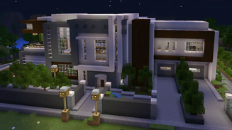 Download «Medieval Mansion» (11 mb) map for Minecraft