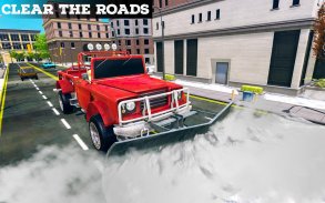 Snow Blower Truck Driver Sim screenshot 2