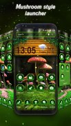 3D Mushroom&nature  launcher theme screenshot 0