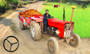 Indian Tractor Trolley Sim Gam screenshot 1