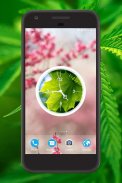 Leaf Clock Live Wallpaper screenshot 4