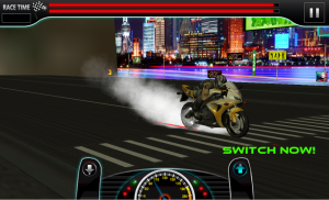 Drag Race : Heavy Bike Version screenshot 1