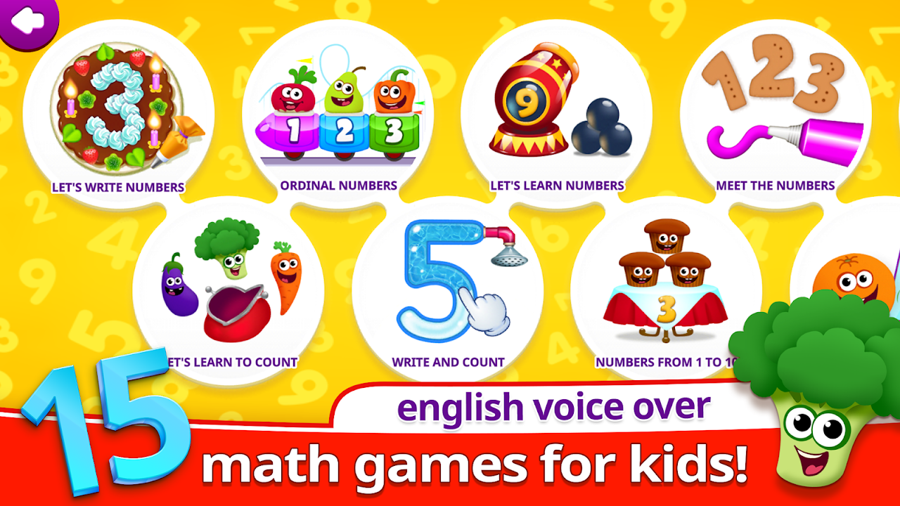 SUPER NUMBERS! Infantis Jogos Educativos Para Meninas e Meninos GRATIS!  Aprender a Contar de Bebe: Contagem Numeros o Jogo, Crianças Educação  Infantil, Criança Pré escola Aprendizagem! Bebes Educativo 2 3 4 5