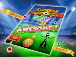 Le football Stickman bulles screenshot 1