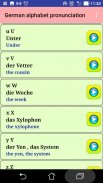 German alphabet pronunciation screenshot 3