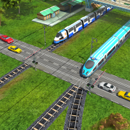 Euro Train Racing Game 2017- M screenshot 6