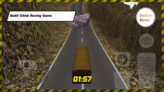 Bus Sekolah Bukit Climb Racing screenshot 0