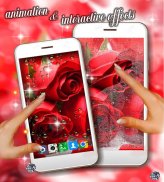 Love Roses Theme live wallpapar screenshot 2