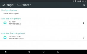 Gofrugal TSC Printer screenshot 1