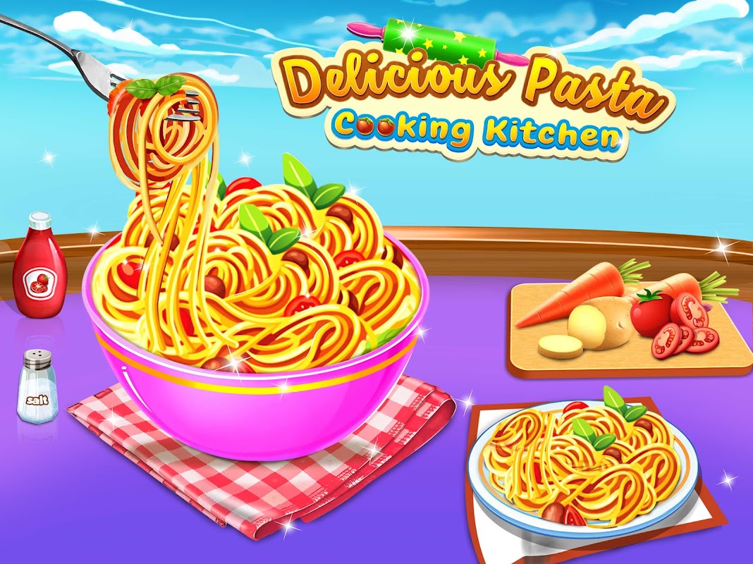 preparing pasta cooking games::Appstore for Android