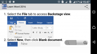 Learn Word 2016 FULL screenshot 5