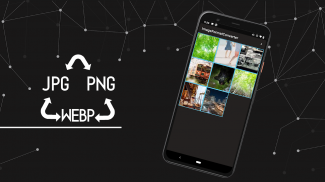 Easy Image Format Converter - JPEG/PNG/WEBP screenshot 1