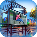 Hoarding Photo Frames: Funny Effect & Image Maker Icon