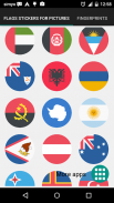 Flags stickers for pictures screenshot 1