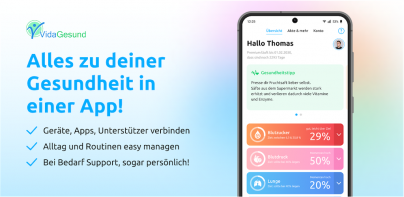 Diabetes-App + Blutdruck-App