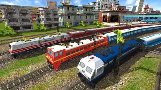 người Ấn Độ Xe lửa Giả lập Miễn phí - Train Sim screenshot 1