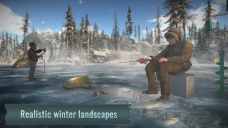 Pesca no gelo. Simulador. screenshot 0