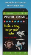 Poster Maker - Fancy Text und Foto Kunst screenshot 9