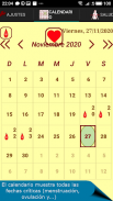 Calendario del ciclo menstrual screenshot 7