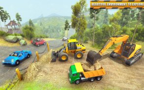 Uphill Road Builder Sim 2019 screenshot 1