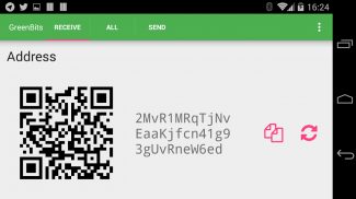 Green: Bitcoin Wallet screenshot 1