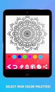 Mandala Designs - Coloring Boo screenshot 2