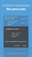 Widget de Calendário (Agenda) screenshot 3