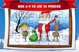 Xmas Santa Puzzle for Kids screenshot 4