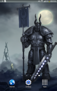 Knight Dark Fantasy Live Wallpaper Art Best HD LWP screenshot 2