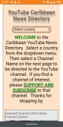Caribbean YouTube News Directory screenshot 0