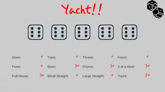 야추 주사위 (Yacht) screenshot 2