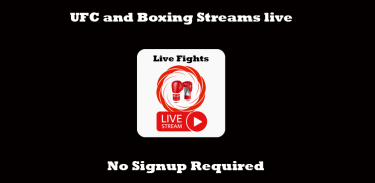 Boxing Live Streams - UFC Live screenshot 3