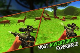 Safari de selva de caça animal - Caçador d screenshot 2