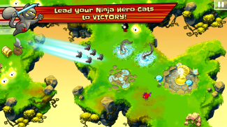 Храбрые коты-ниндзя screenshot 10