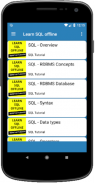 Learn SQL Offline screenshot 0