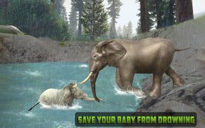 Wild Elephant Family Simulator screenshot 17