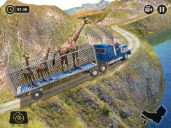 Offroad Wild Animal Truck Driv screenshot 8
