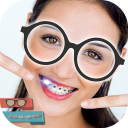 Nerd Stickers - Braces and Glasses Photo Editor