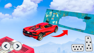 Superhero Car Stunts Racing screenshot 2