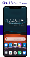 Os13 Dark Theme for Huawei screenshot 0
