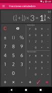 Calculadora de fracciones gratuita - fácil de usar screenshot 10
